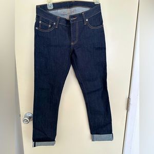 3sixteen Woman’s Raw Selvedge Jeans.